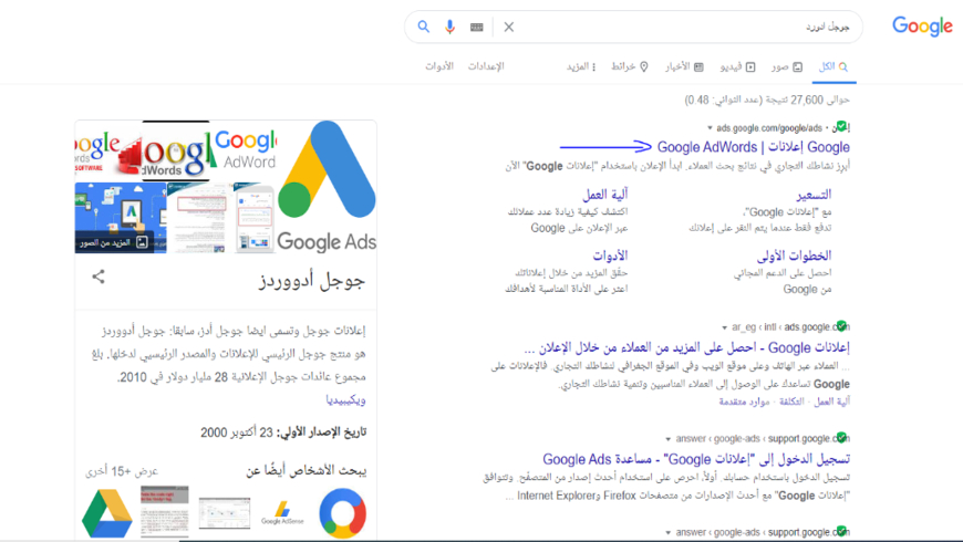 Google AdWords نزنكخزنم